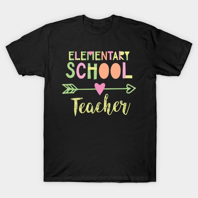 Elementary School Teacher Gift Idea T-Shirt by BetterManufaktur